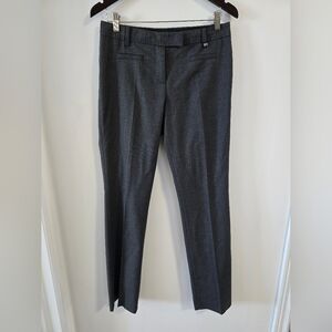 MARC CAIN TAILORED Gray Virgin Wool  Dress Pants Size S M
